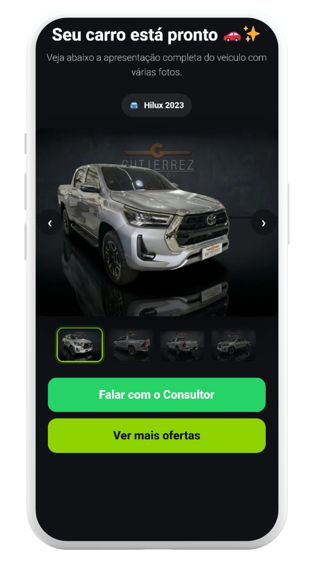 Envio direto no WhatsApp